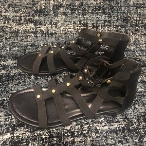 Black sandals  for women